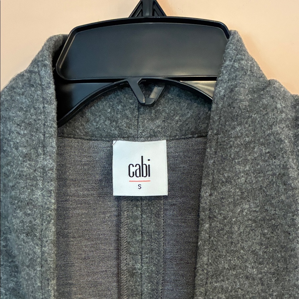 Gray Open Front Blazer - image 3